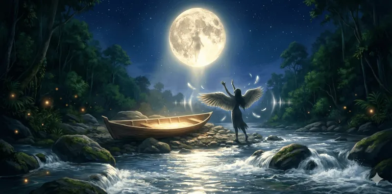 Mia Tuok dengan Mamang Bulan